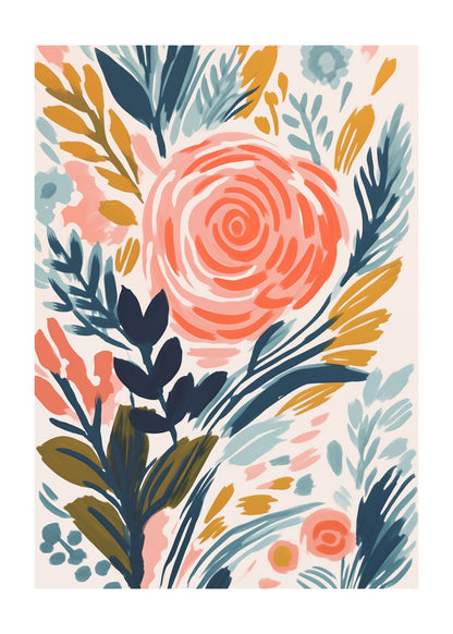 Botanical Breeze No. 1 Poster