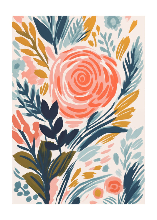 Botanical Breeze No. 1 Poster