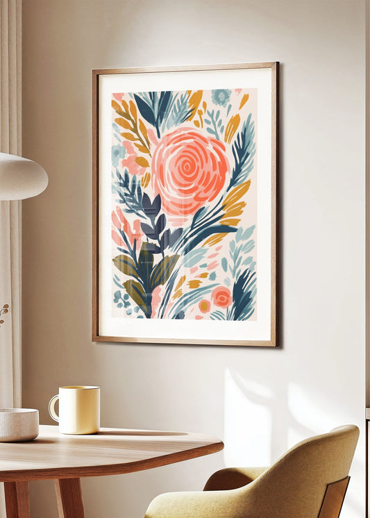 Botanical Breeze No. 1 Poster
