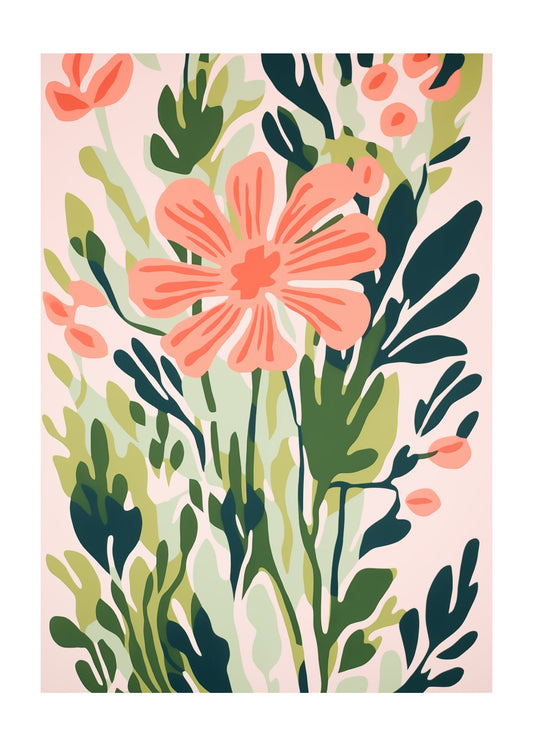 Botanical Breeze No. 2 Poster