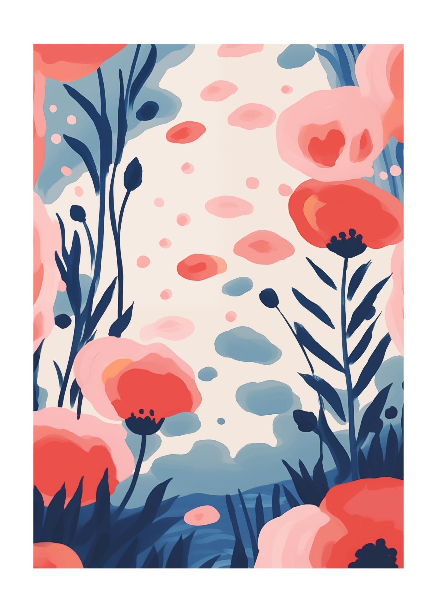 Botanical Breeze No. 3 Poster