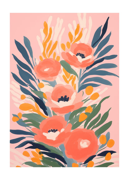 Botanical Breeze No. 6 Poster