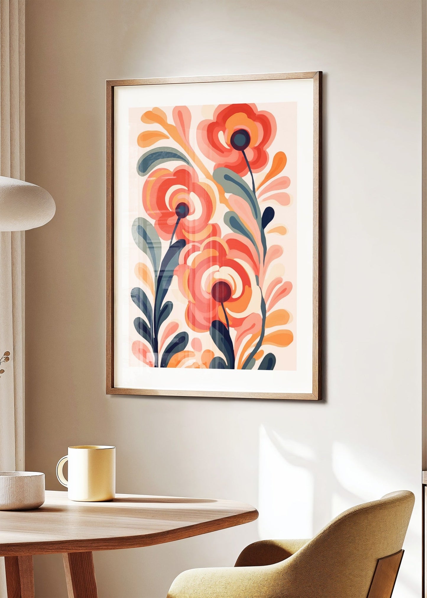 Botanical Breeze No. 9 Poster