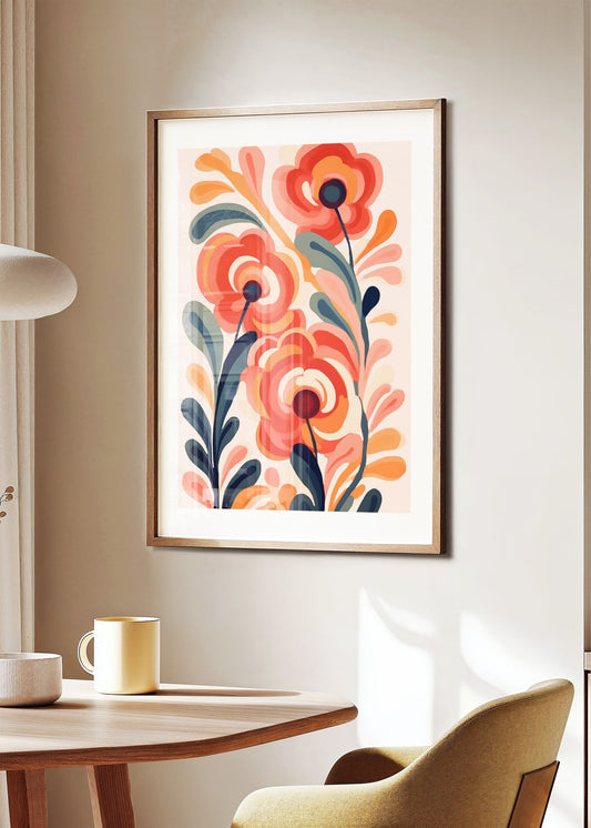 Botanical Breeze No. 9 Poster