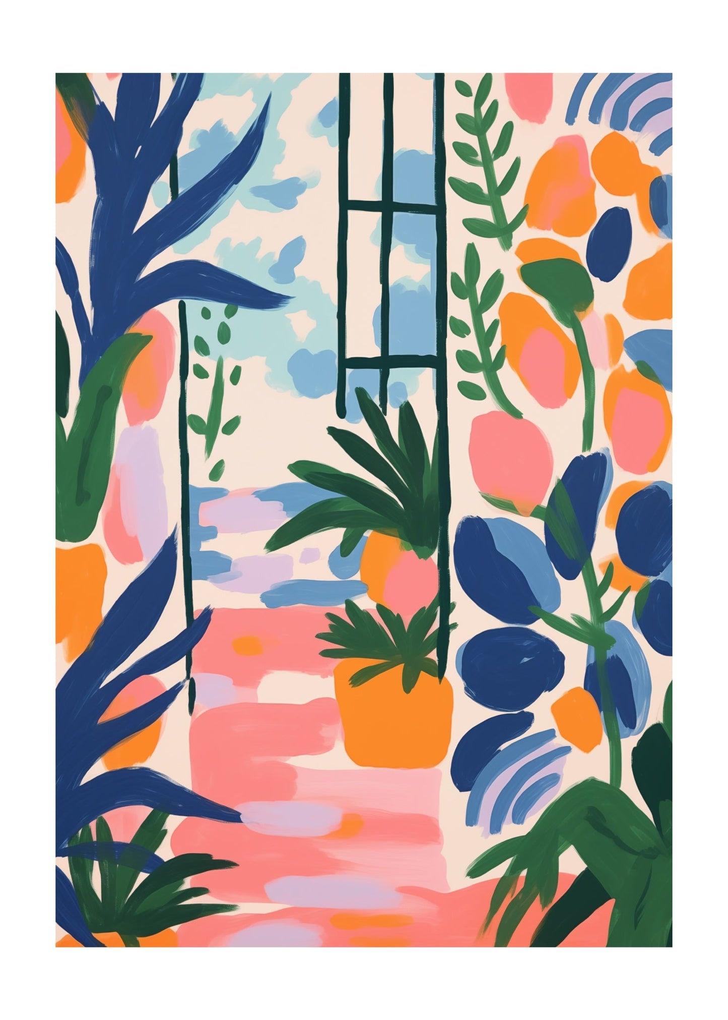 Botanical Breeze No. 21 Poster