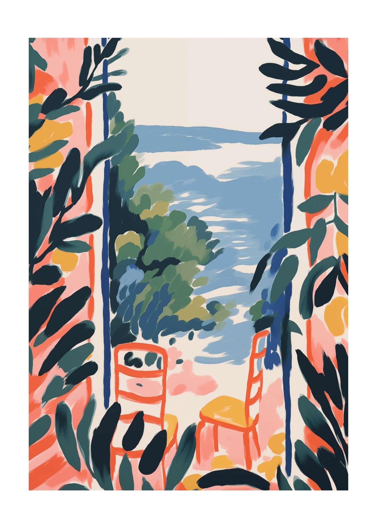 Botanical Breeze No. 22 Poster