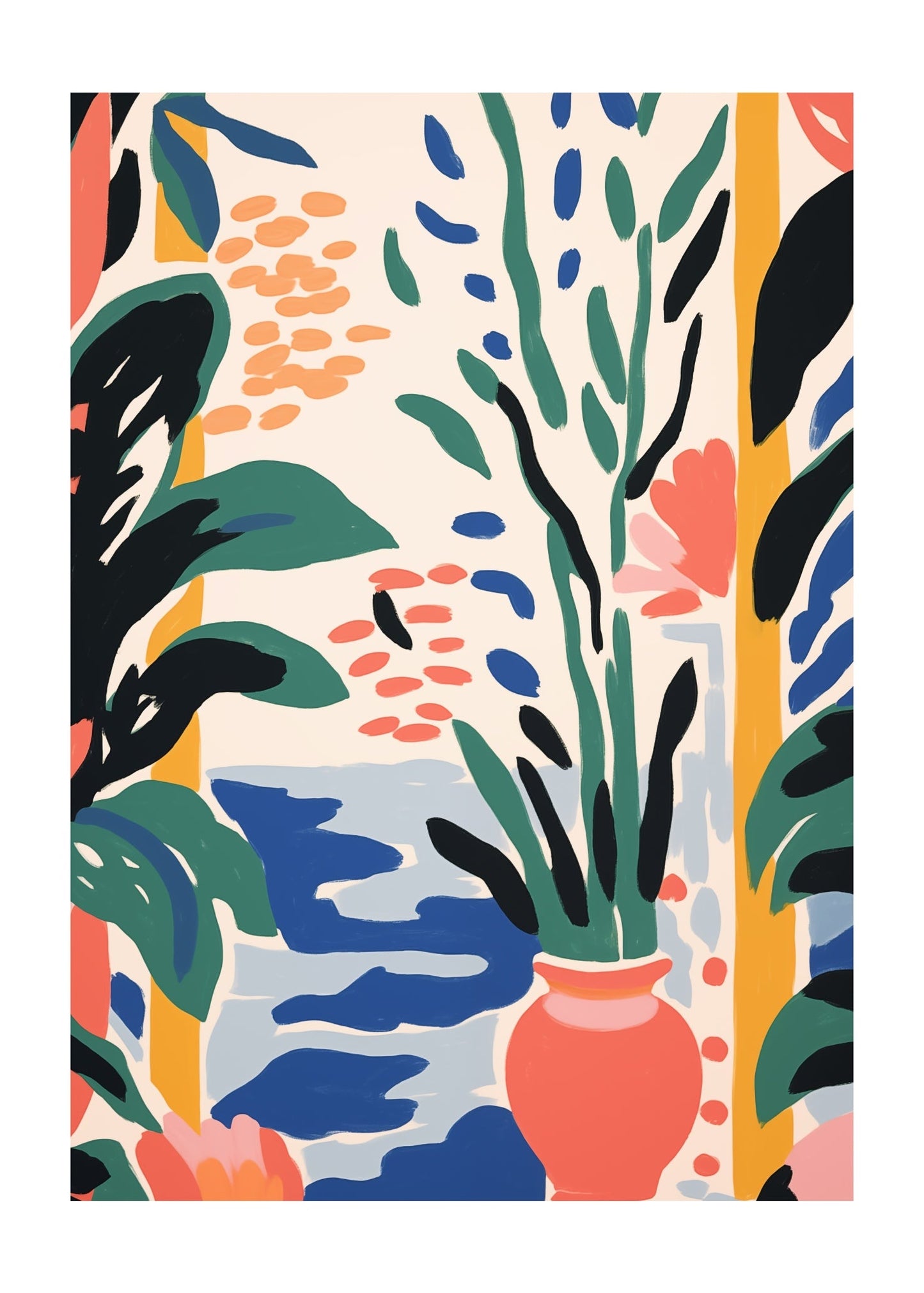 Botanical Breeze No. 23 Poster
