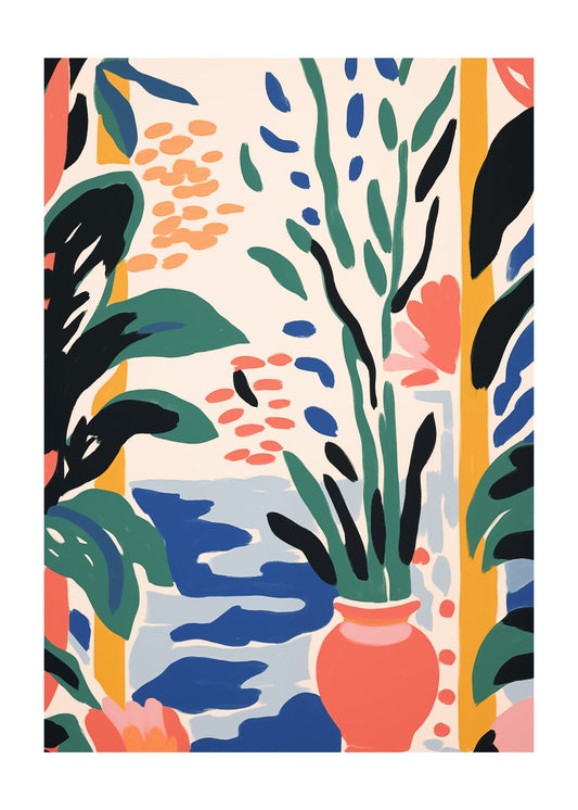 Botanical Breeze No. 23 Poster
