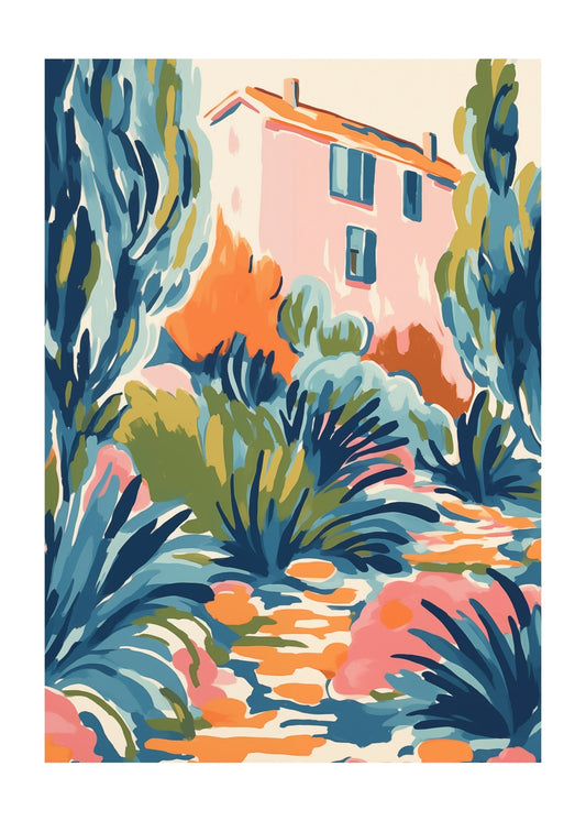 Botanical Breeze No. 24 Poster