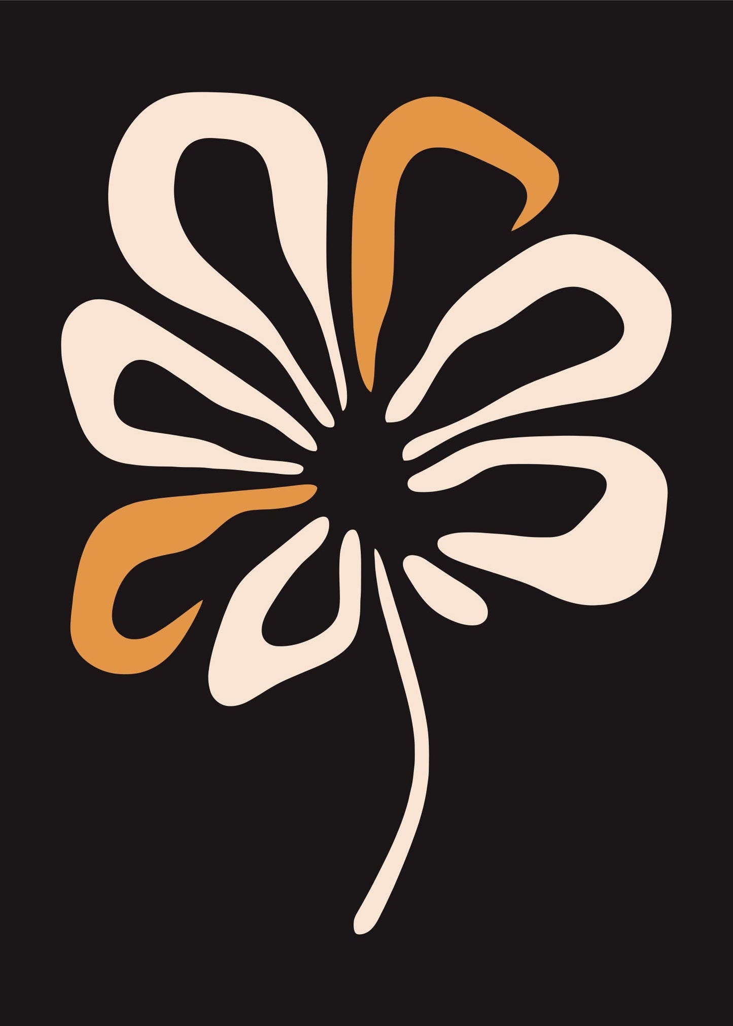 Retro Botanica No. 1 Poster