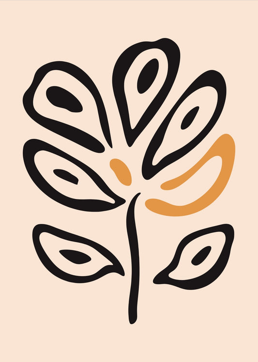 Retro Botanica No. 2 Poster