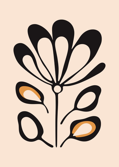 Retro Botanica No. 3 Poster