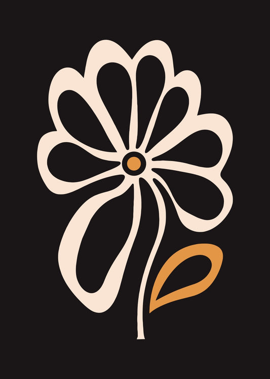 Retro Botanica No. 4 Poster