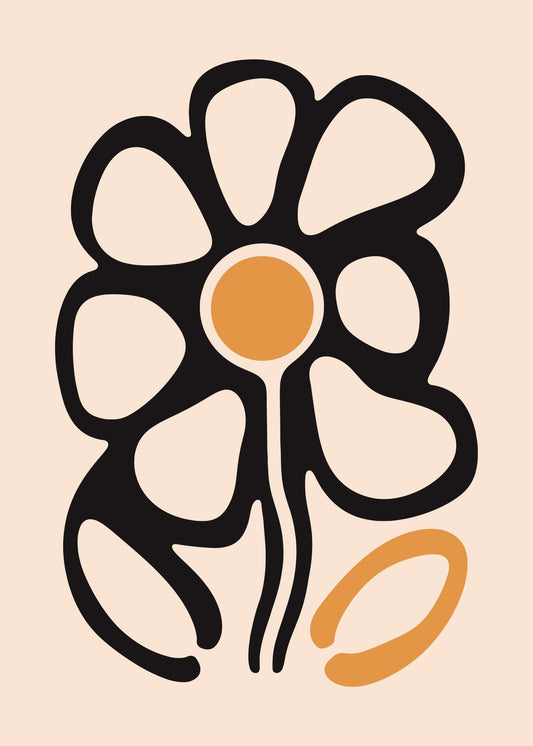 Retro Botanica No. 5 Poster