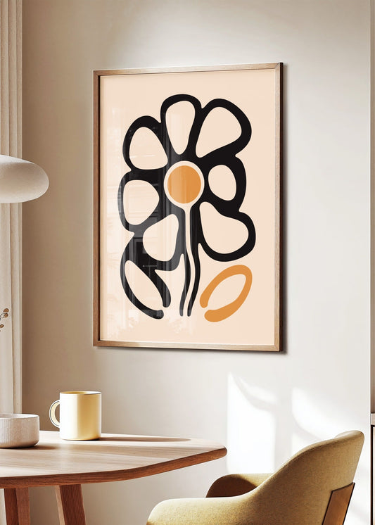 Retro Botanica No. 5 Poster