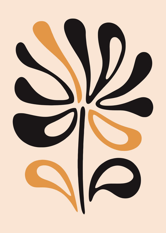 Retro Botanica No. 6 Poster