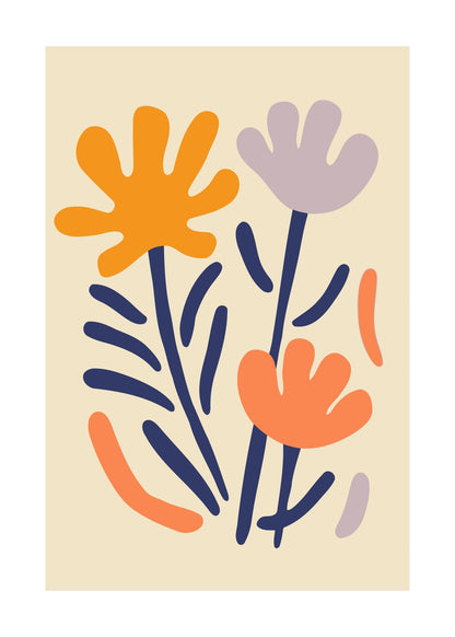 Playful Botanica No. 1 Poster