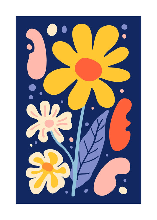 Playful Botanica No. 3 Poster