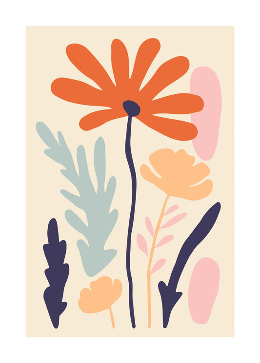 Playful Botanica No. 6 Poster