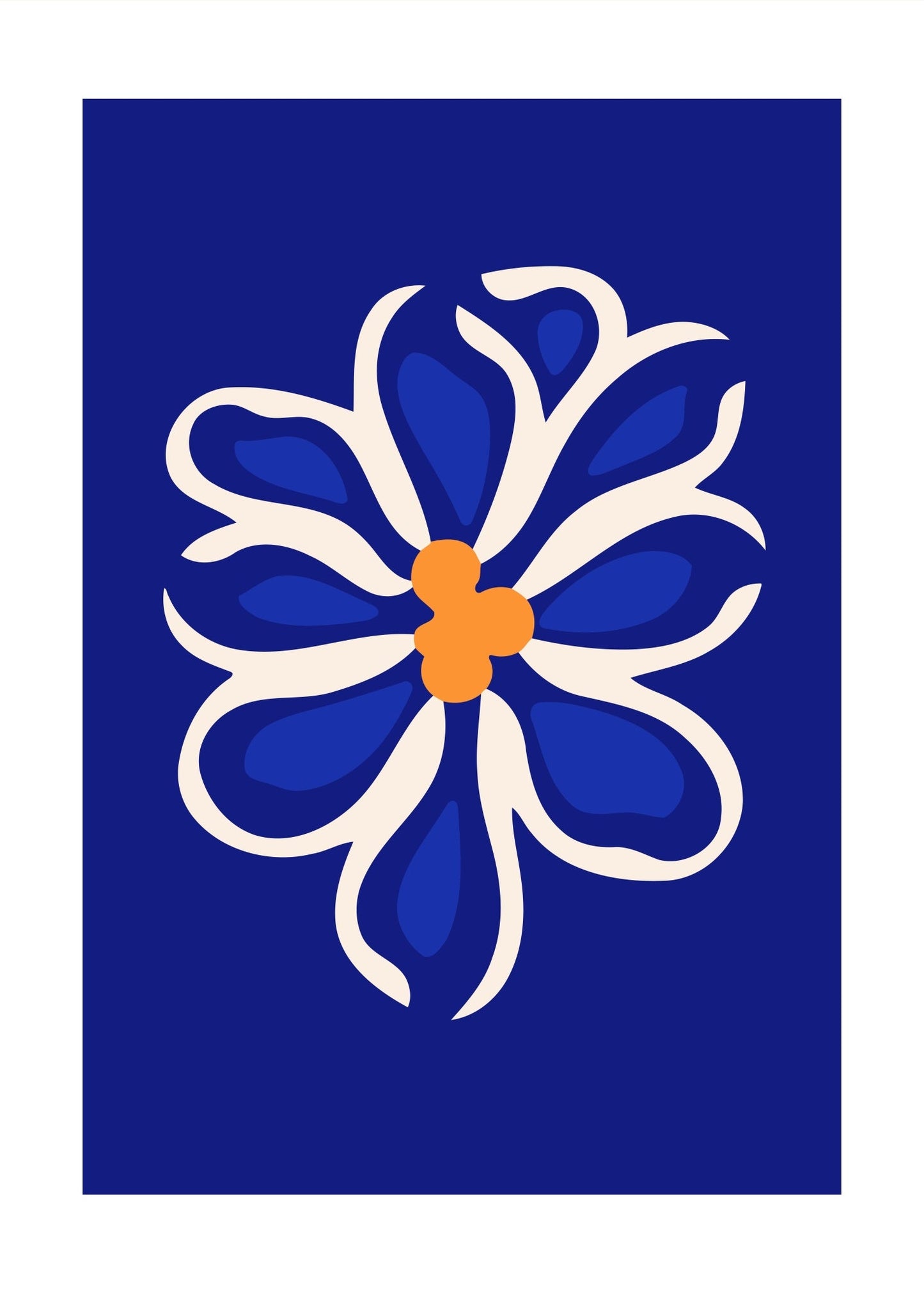 Retro Flora No. 2 Poster