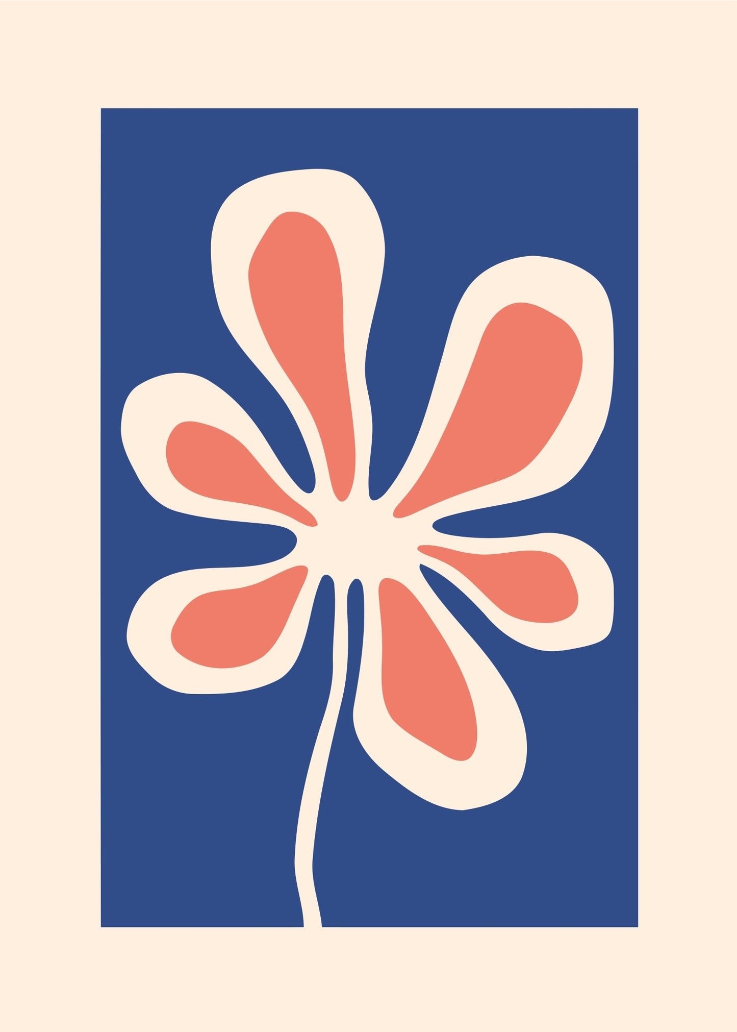 Retro Flora No. 3 Poster