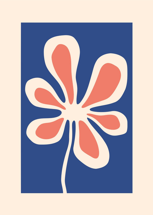 Retro Flora No. 3 Poster