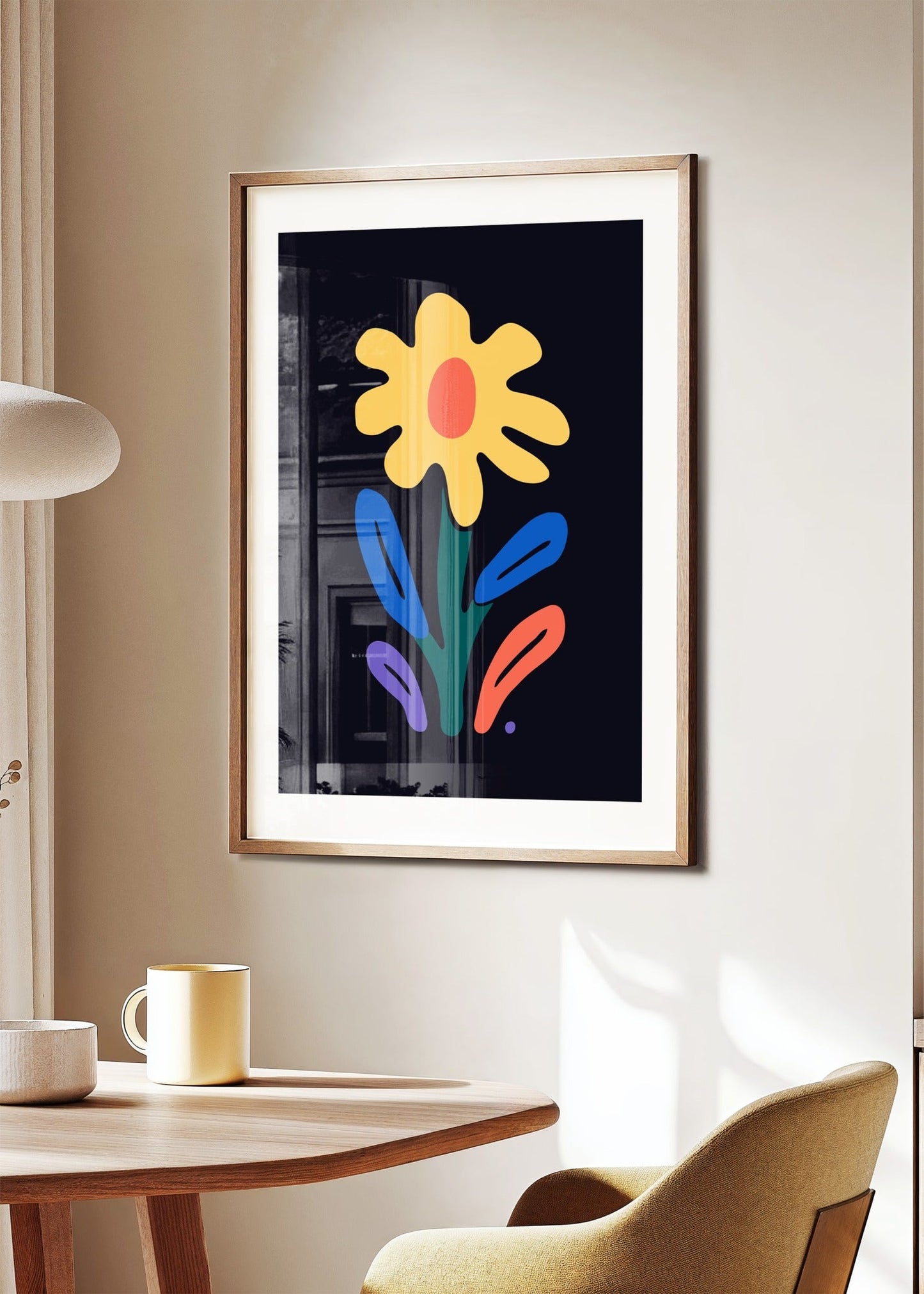 Retro Flora No. 5 Poster