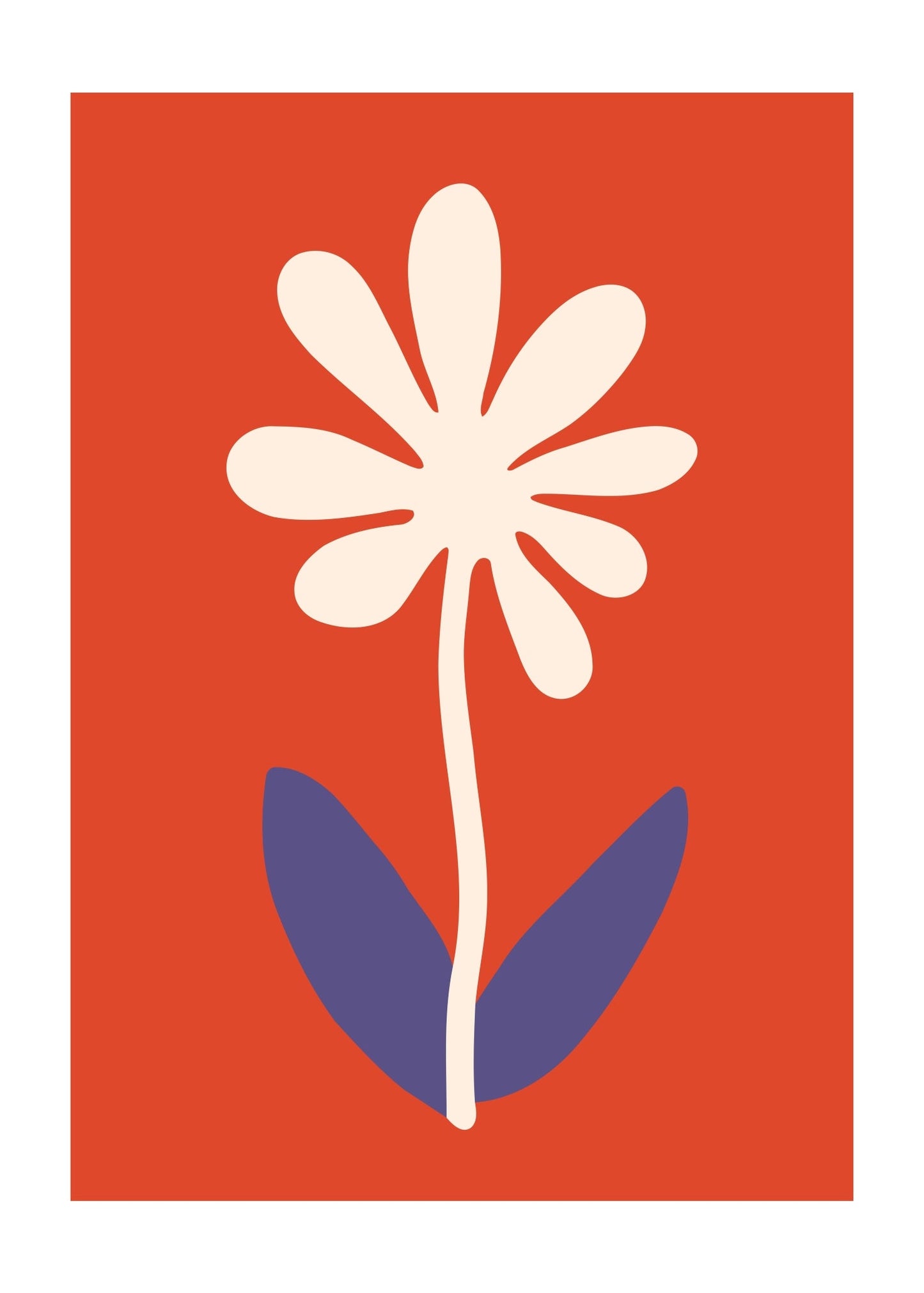 Retro Flora No. 7 Poster