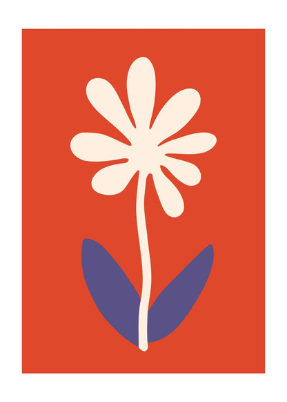 Retro Flora No. 7 Poster