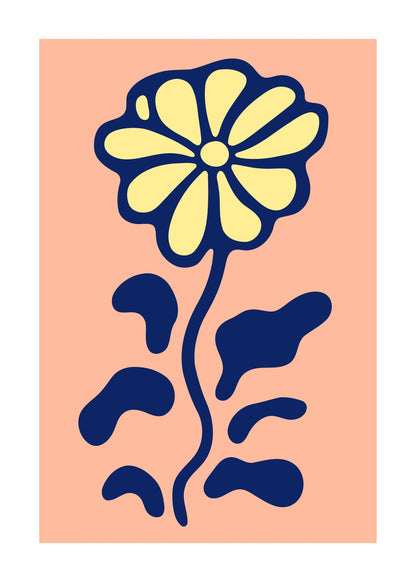 Retro Flora No. 9 Poster