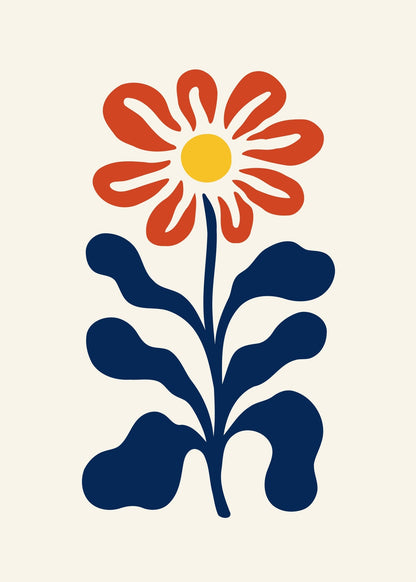 Retro Flora No. 11 Poster