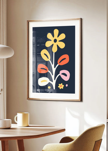 Retro Flora No. 13 Poster
