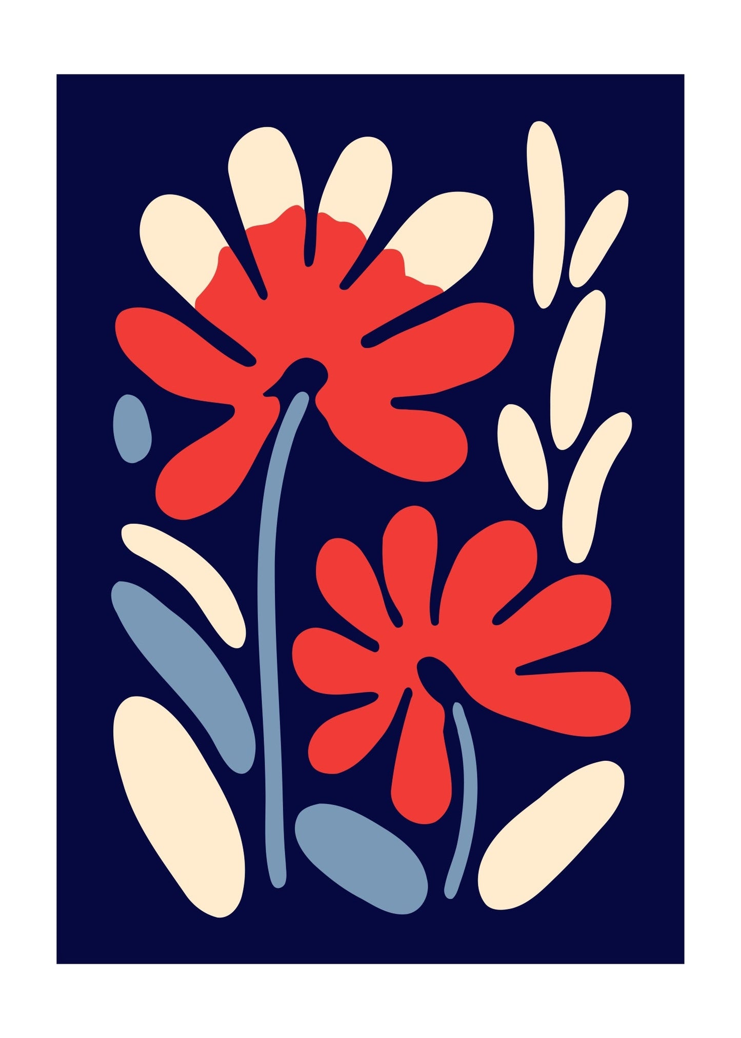 Retro Flora No. 14 Poster
