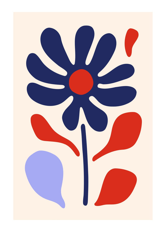Retro Flora No. 15 Poster