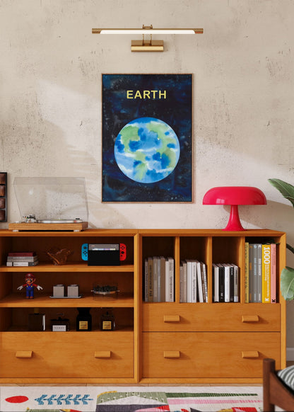 Celestial Orbit – Earth Poster
