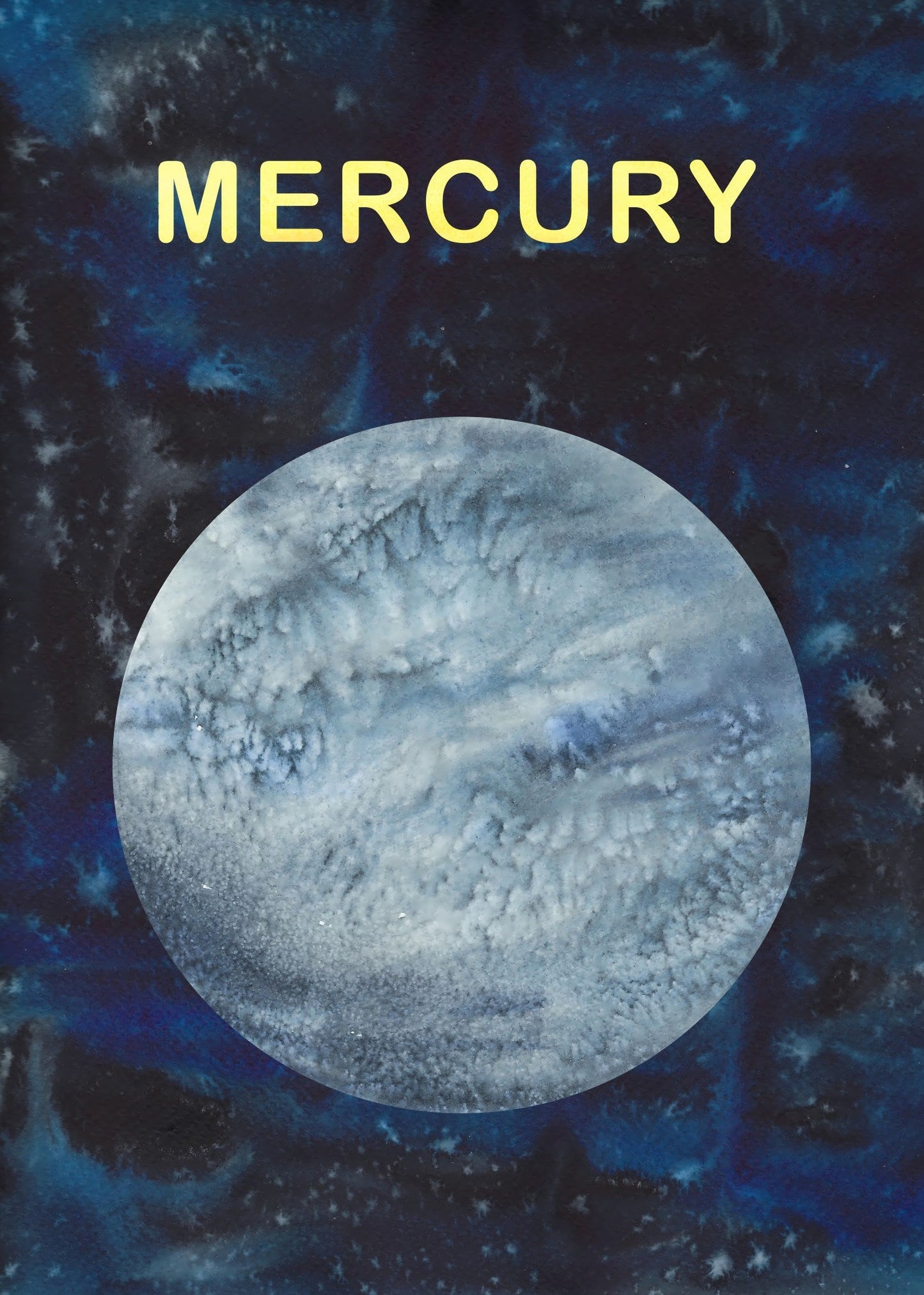 Celestial Orbit – Mercury Poster