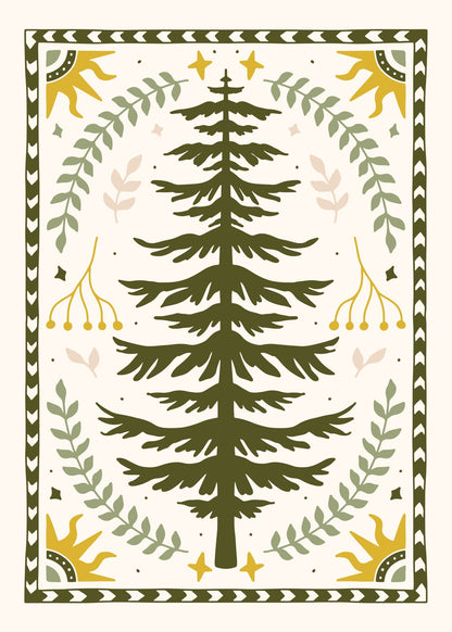 Winter Botanica Poster No.2