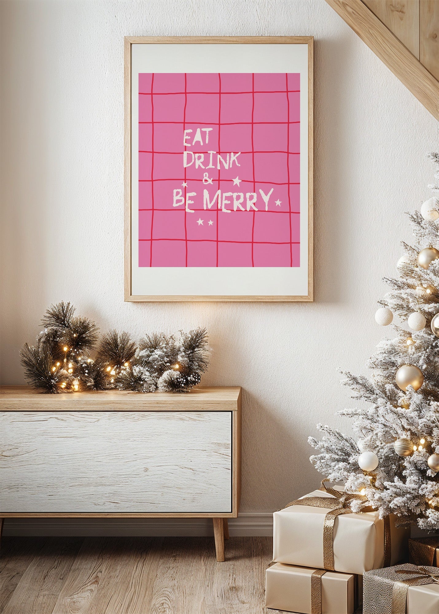 Eat Drink & Be Merry Poster