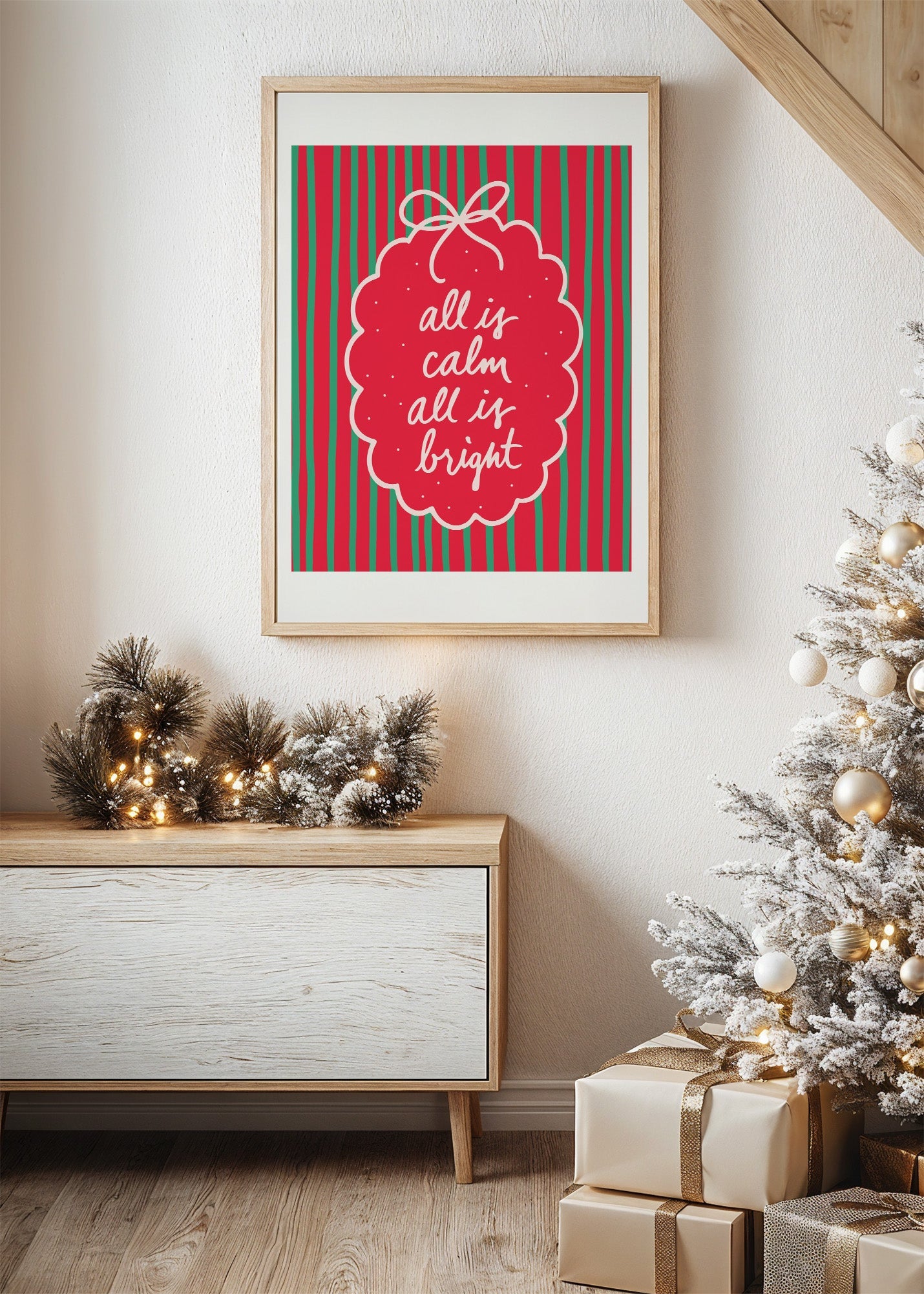 All Is Calm All Is Bright Poster