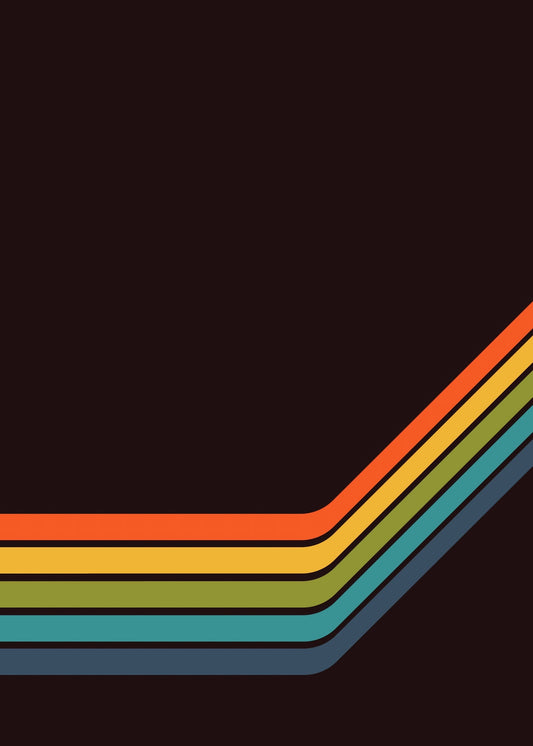 Vintage Stripes Poster No.1