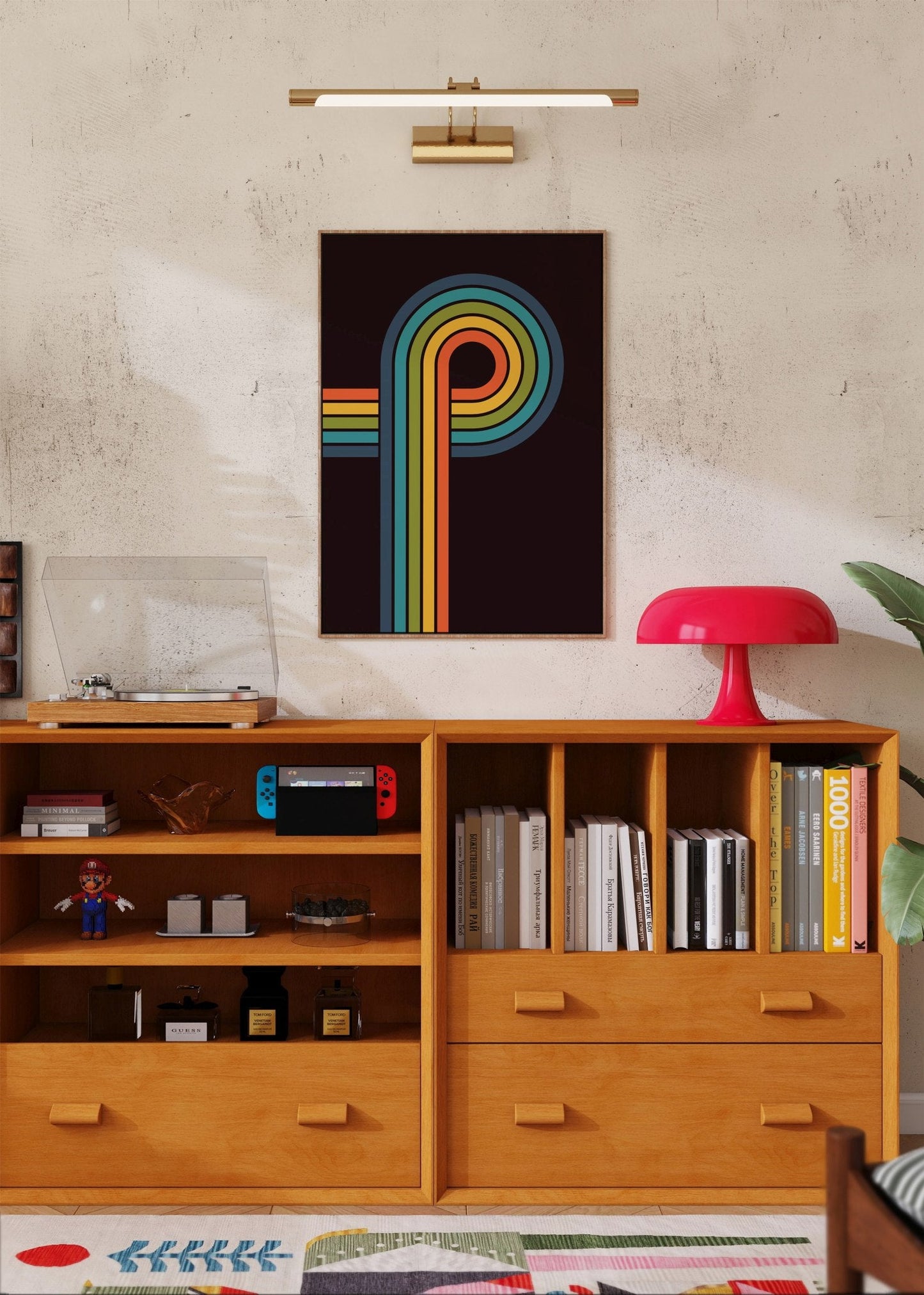 Vintage Stripes Poster No.4