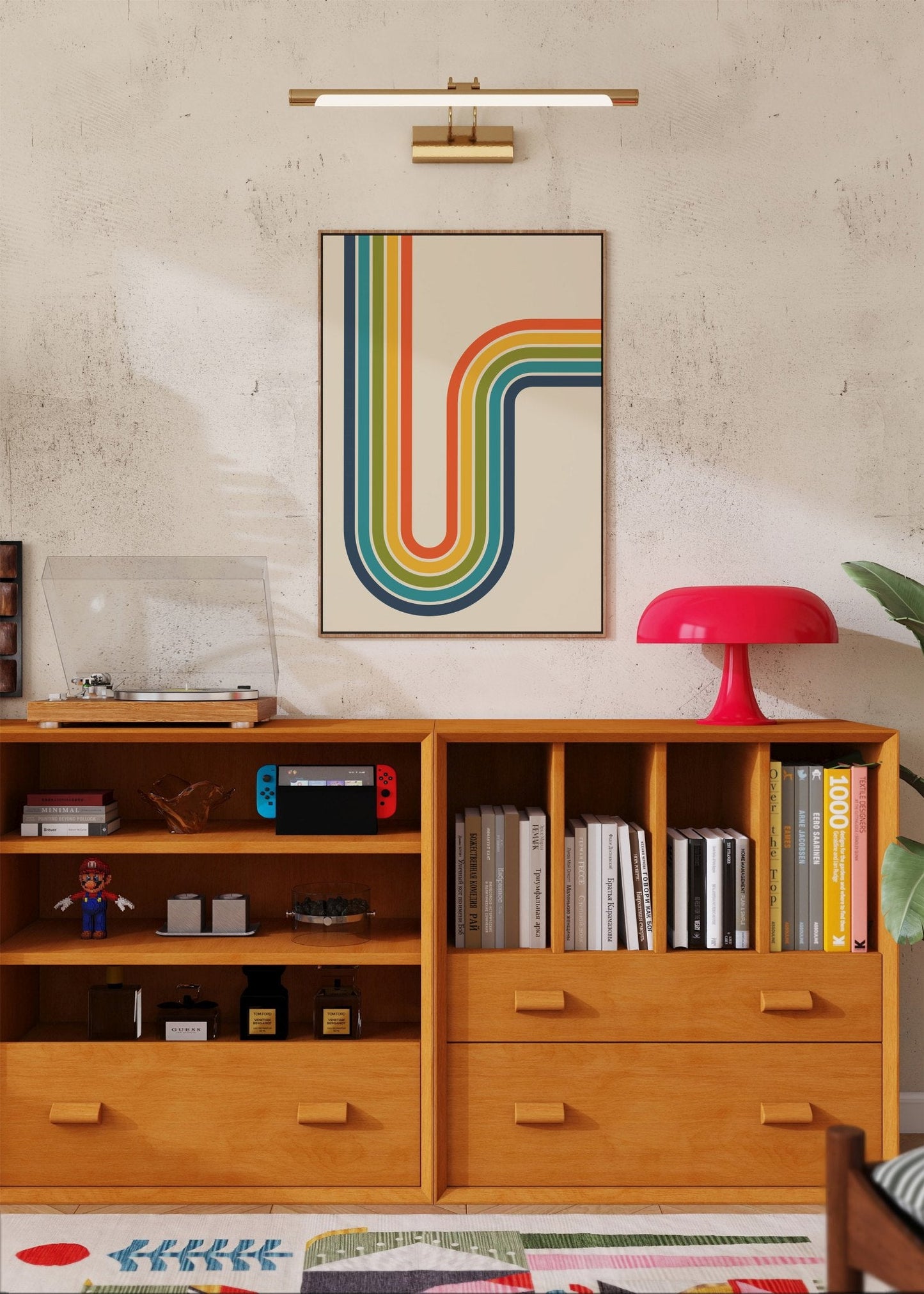 Vintage Stripes Poster No.7