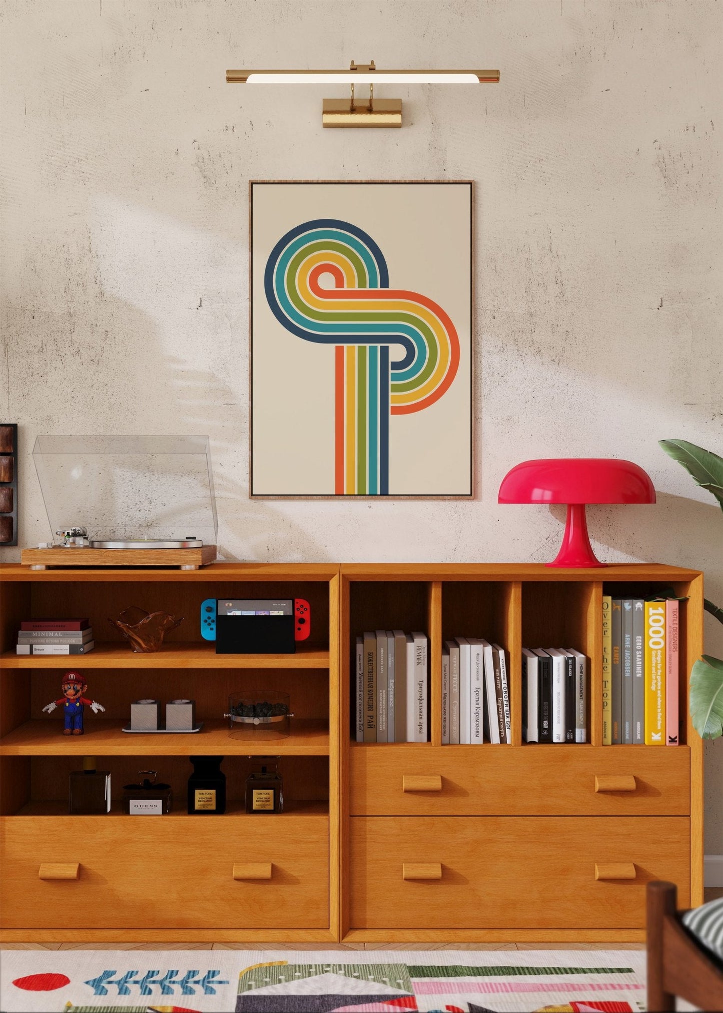 Vintage Stripes Poster No.8