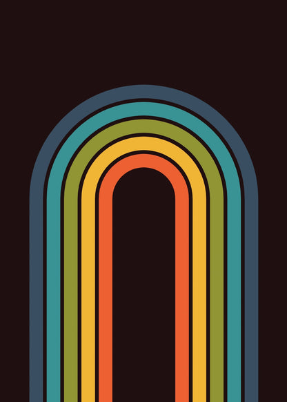 Vintage Stripes Poster No.10