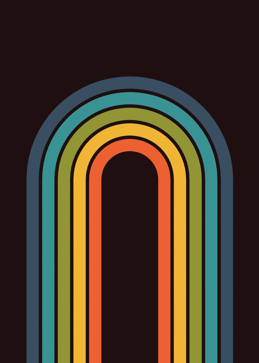 Vintage Stripes Poster No.10