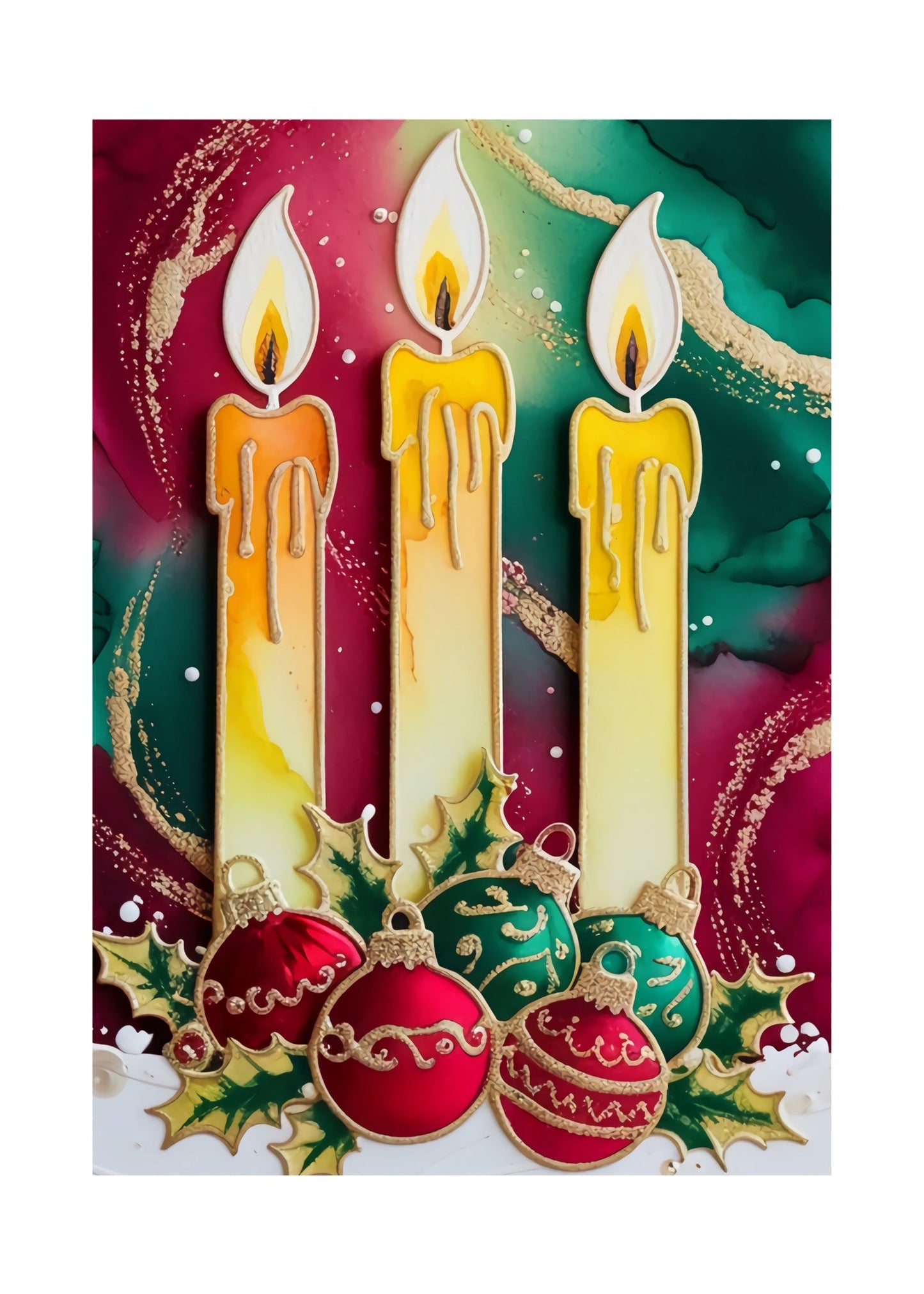 Christmas Glow Poster No. 2