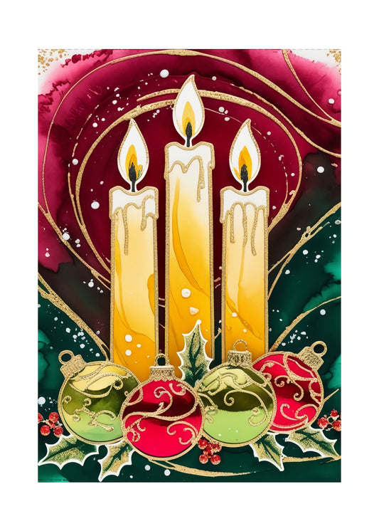 Christmas Glow Poster No. 4