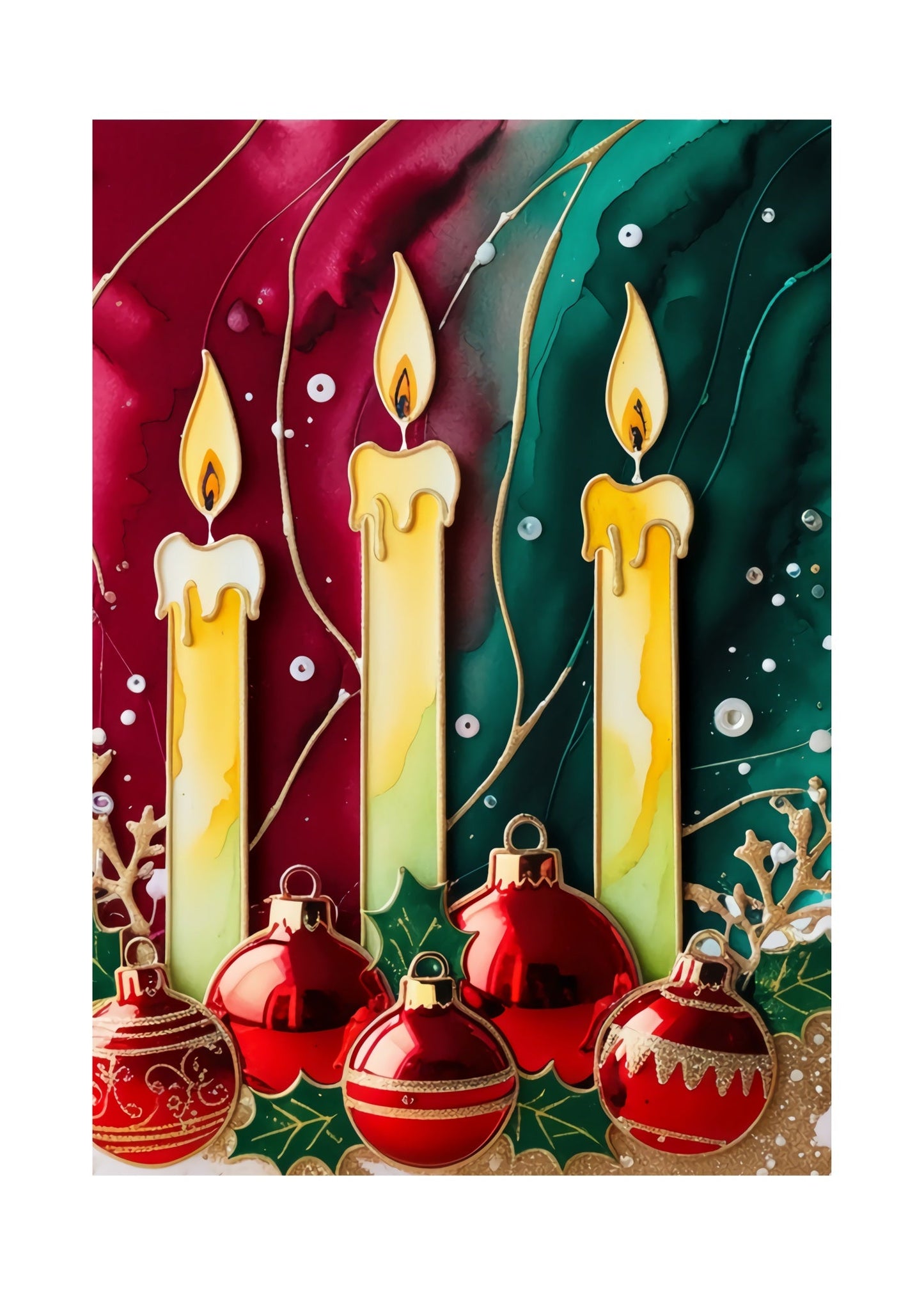 Christmas Glow Poster No. 5