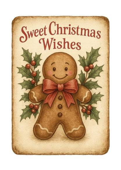 Vintage Christmas Poster No. 3