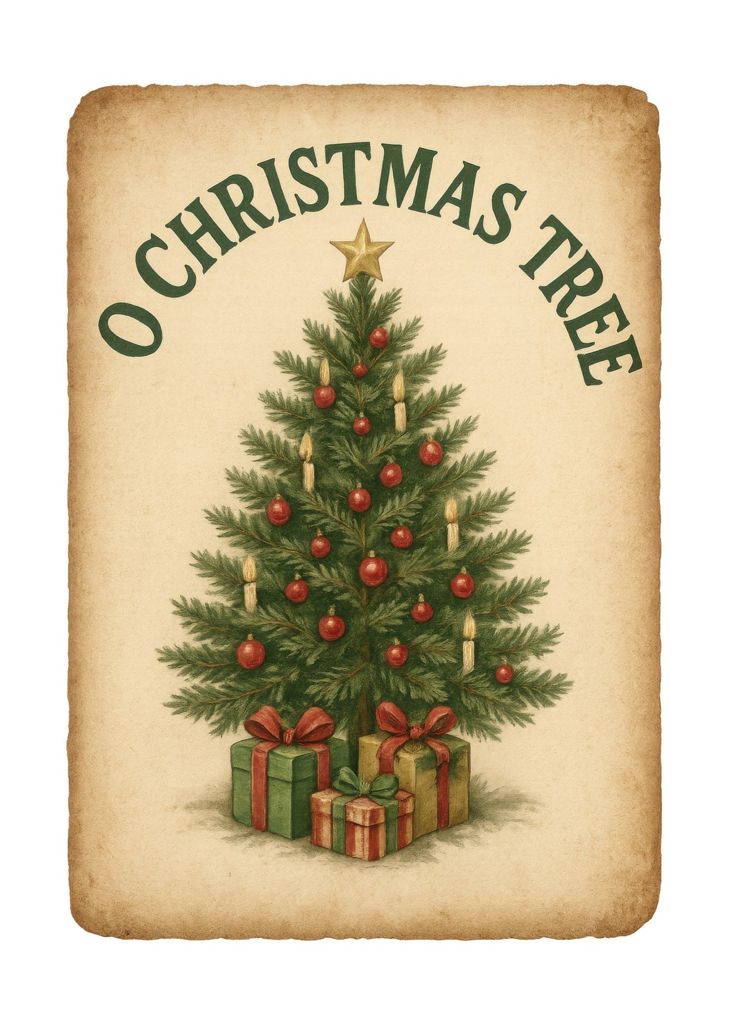 Vintage Christmas Poster No. 4